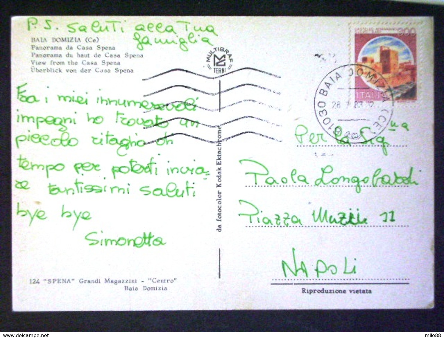 CAMPANIA -CASERTA -BAIA DOMIZIA -F.G. LOTTO N°580 - Caserta