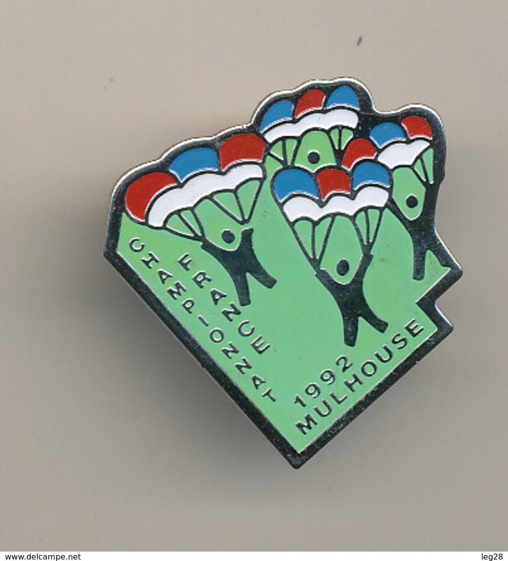 CHAMPIONNAT FRANCE MULHOUSE 1992 - Parachutespringen