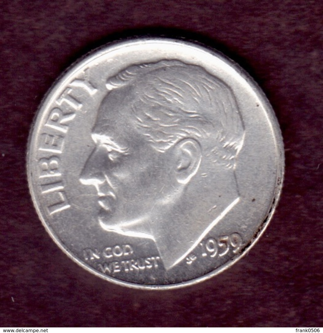 United States, 10c Roosevelt Dime, 1959, Philadelphia - 1946-...: Roosevelt