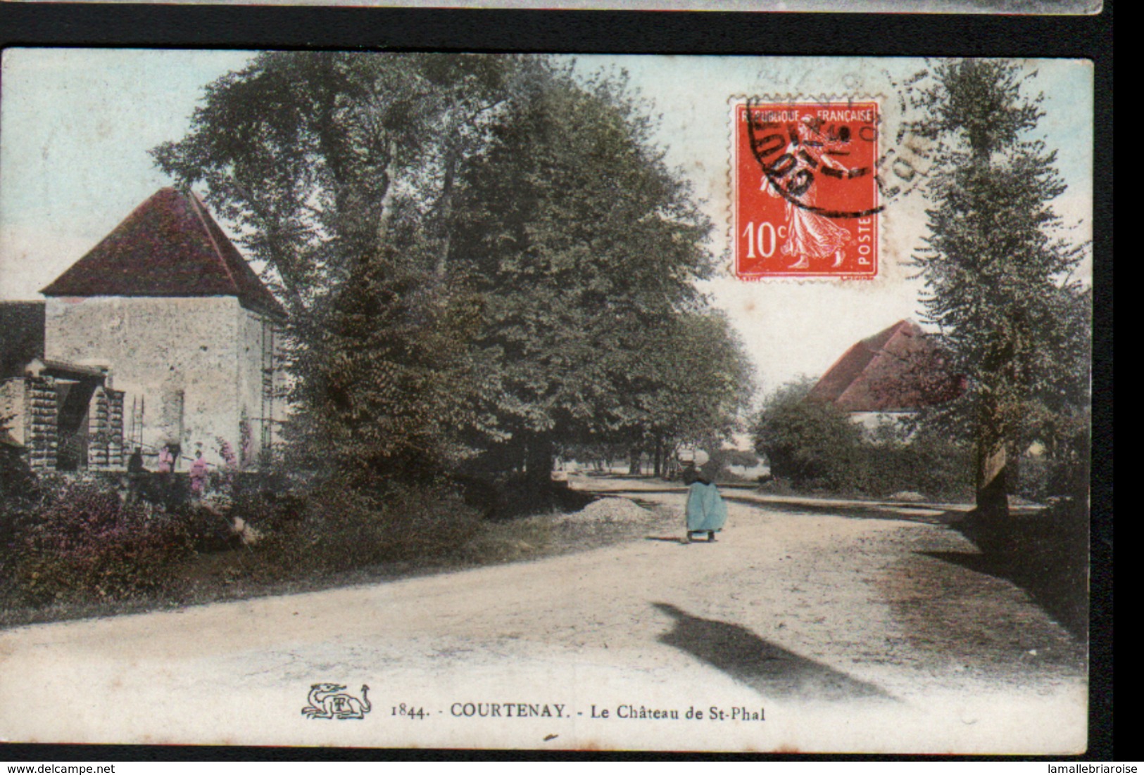 45, Courtenay, Le Chateau De Saint Phal - Courtenay