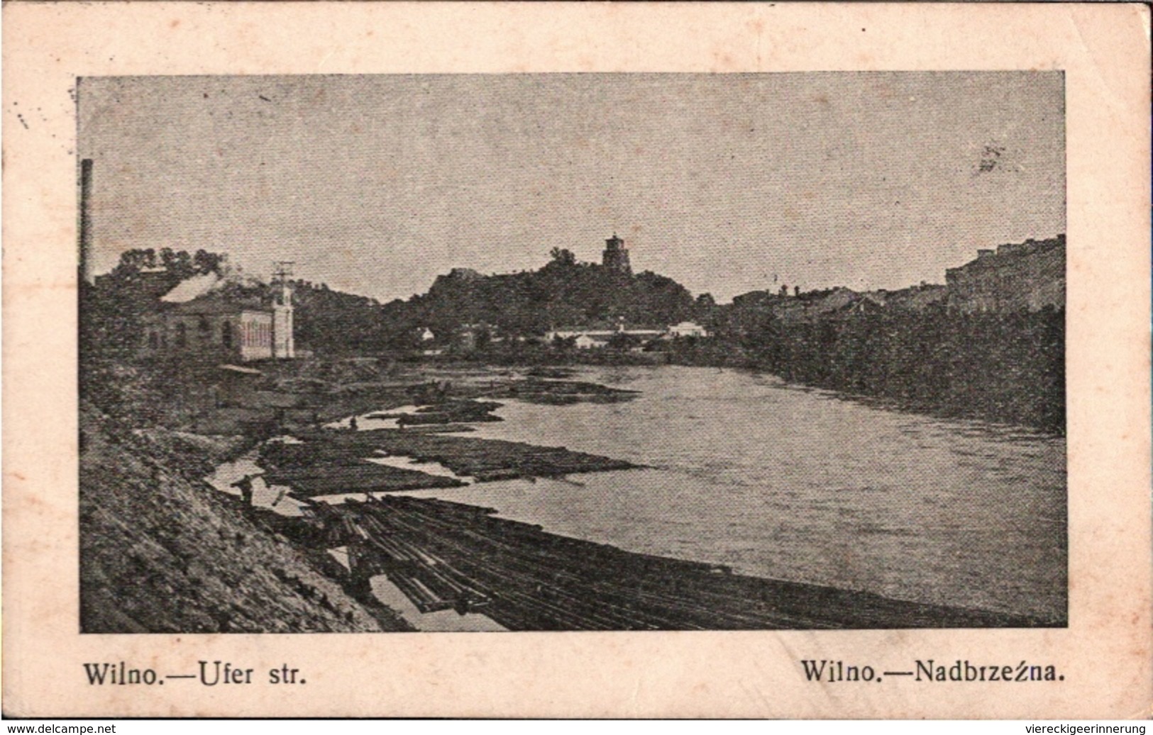 ! Alte Ansichtskarte Aus Wina, Wilno, Vilnius, 1916, Litauen - Litauen