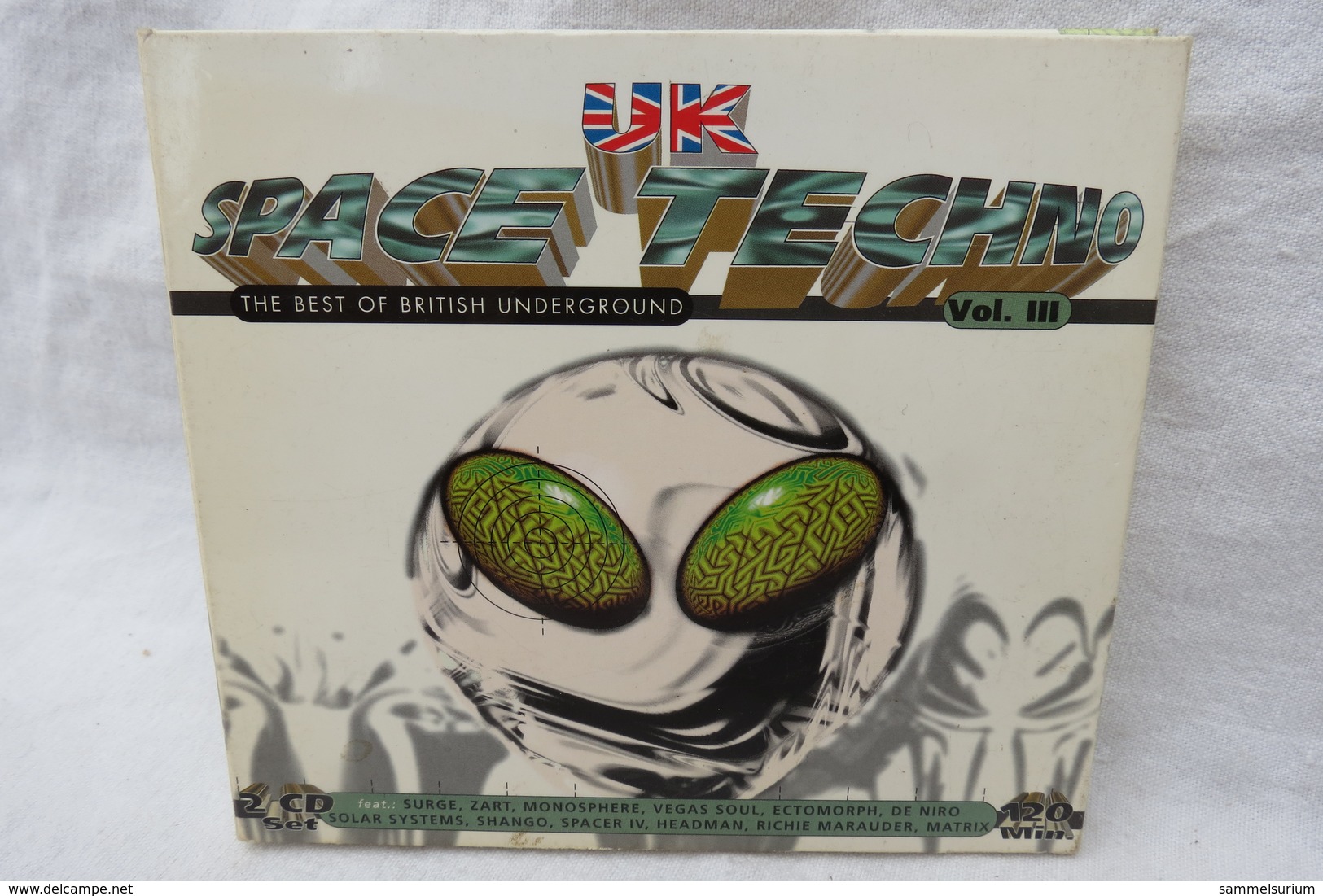 2 CDs "Space Techno" The Best Of British Underground, Vol. III - Dance, Techno & House