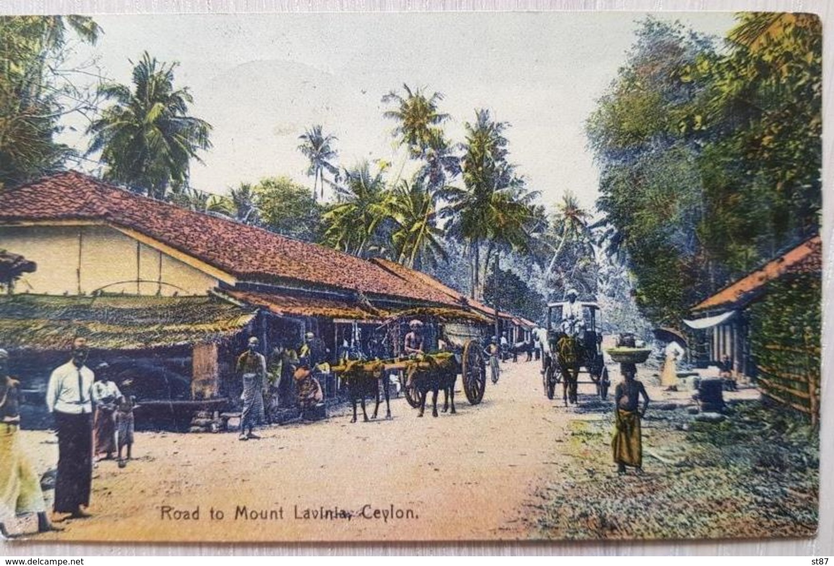 Ceylon Road To Mount Lavinia - Sri Lanka (Ceylon)