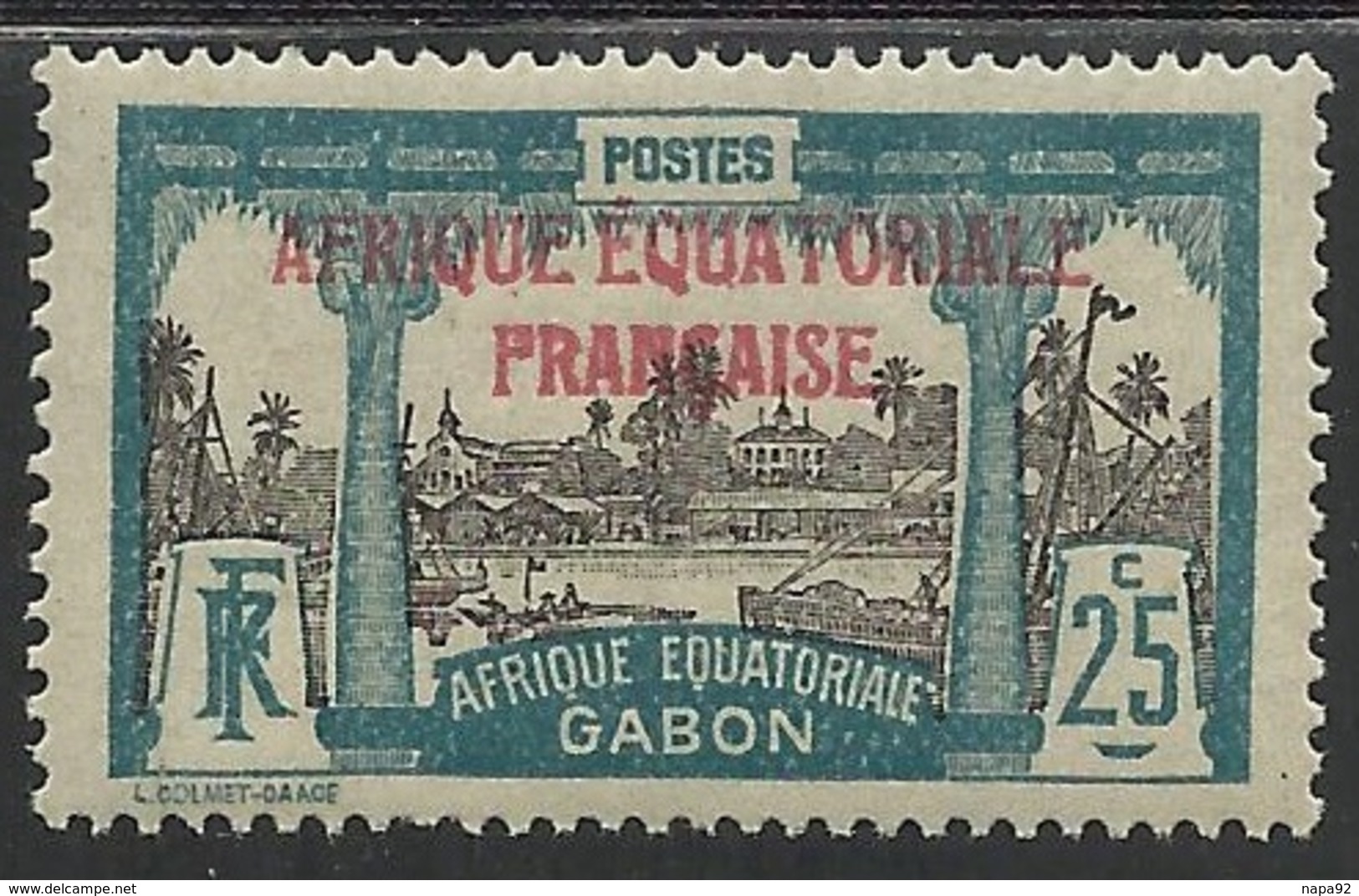 GABON 1924 YT 96** - MNH - SANS CHARNIERE NI TRACE - Ongebruikt