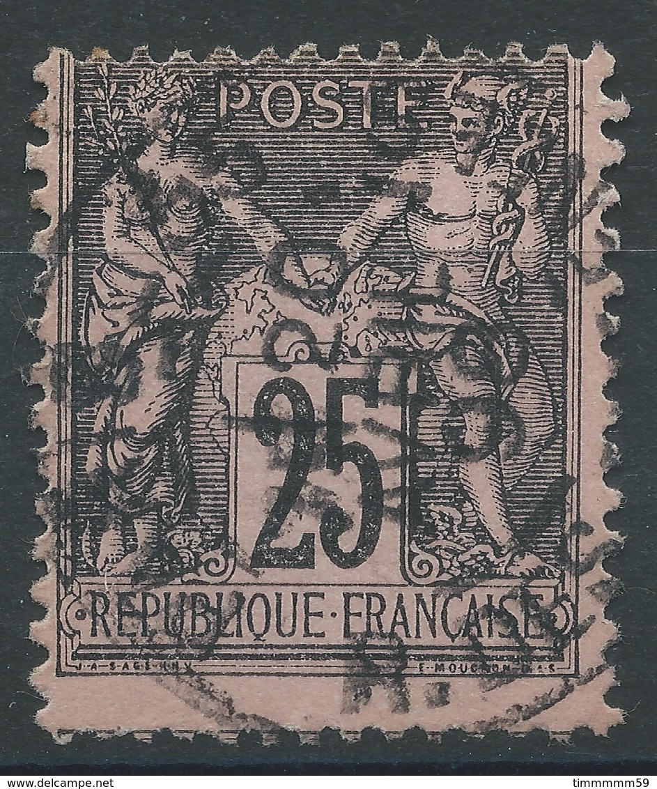 Lot N°48454  N°97, Oblit Cachet à Date De PARIS-55 (R Des PYRENEES) - 1876-1898 Sage (Type II)