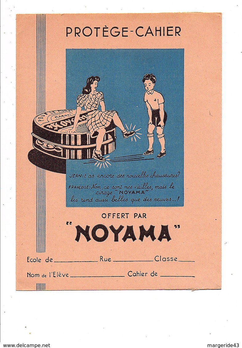 PROTEGE-CAHIER CIRAGE NOYAMA  à BOULOGNE - Book Covers