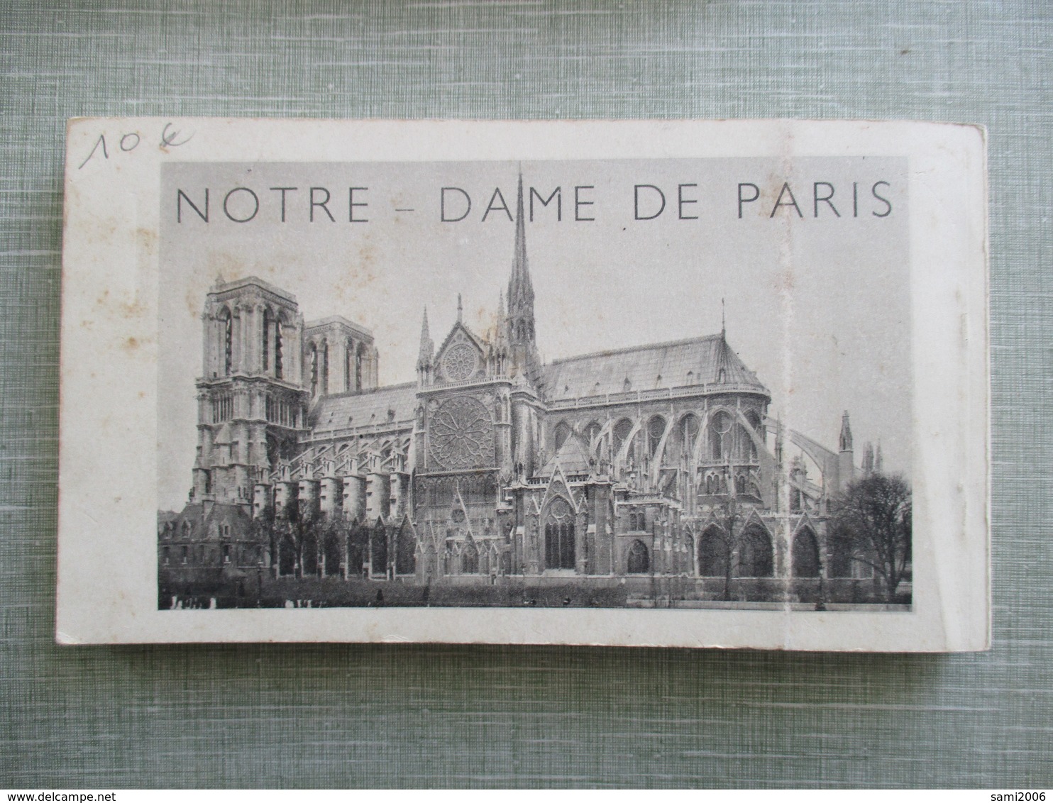 CARNET DE 35 CPA DETACHABLES 75 PARIS NOTRE DAME EDITIONS "TEL" - Notre Dame De Paris