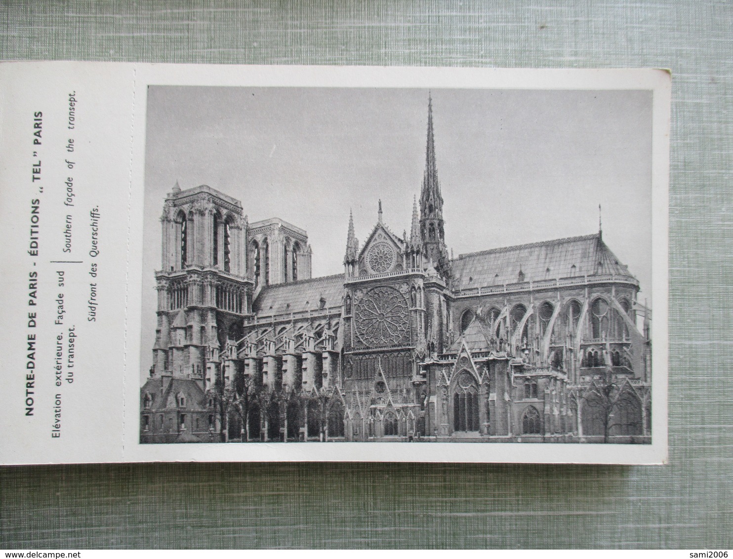 CARNET DE 35 CPA DETACHABLES 75 PARIS NOTRE DAME EDITIONS "TEL" - Notre Dame De Paris