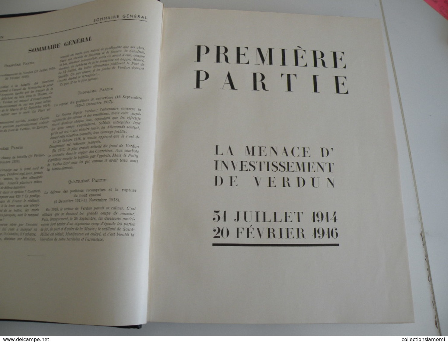 Verdun 1914-1918 Collaboration De Plusieurs Anciens Combattants Des 2 Côtés (1934 De J. Péricard) - Guerre 1914-18