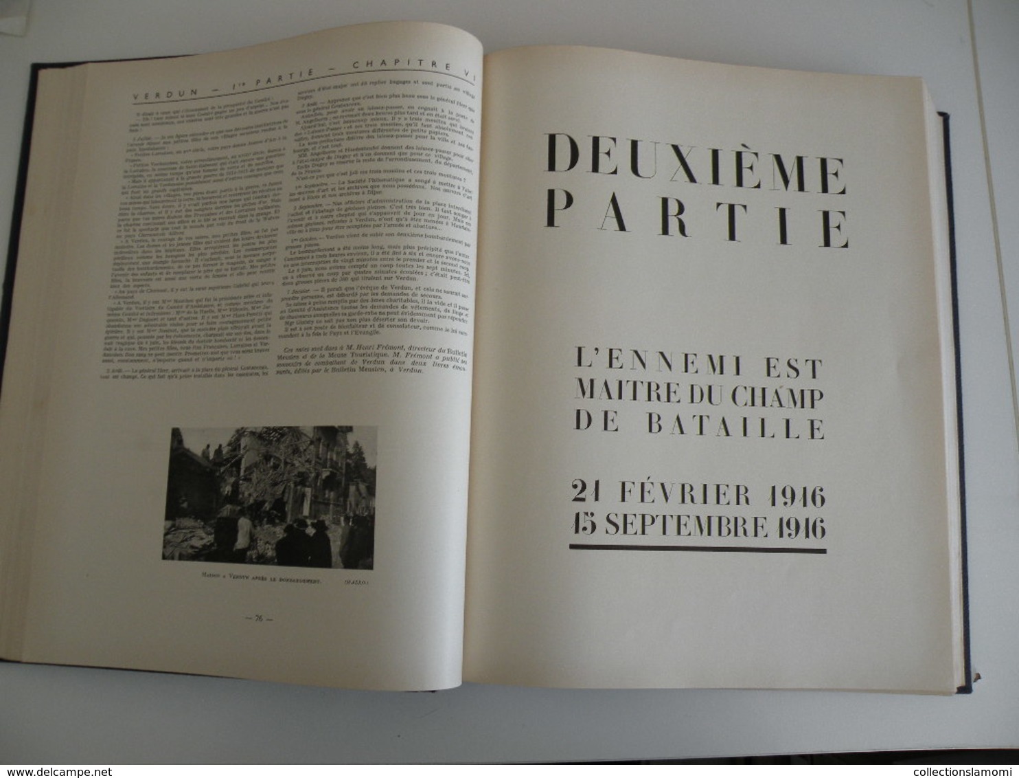 Verdun 1914-1918 Collaboration De Plusieurs Anciens Combattants Des 2 Côtés (1934 De J. Péricard) - Guerre 1914-18