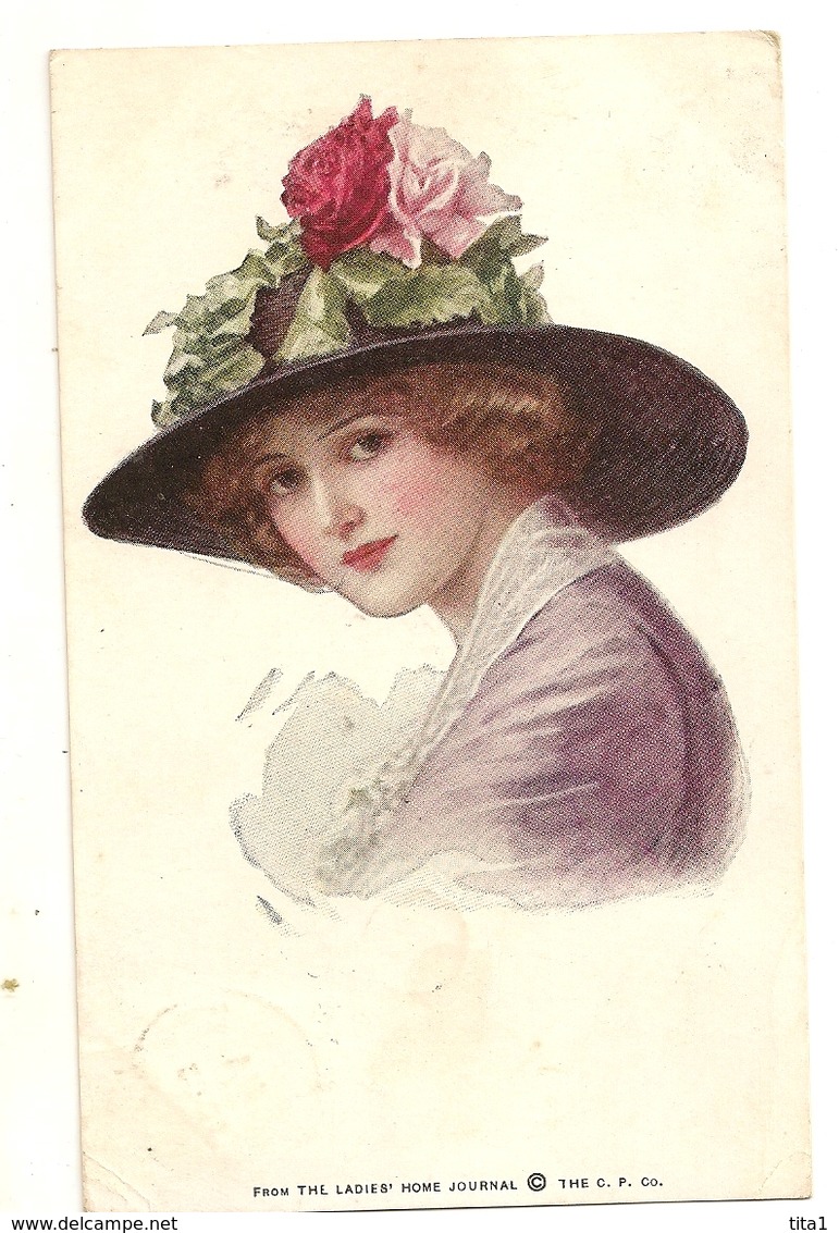 196 - Jeune Dame " From The Ladies'Home Journal - 1900-1949