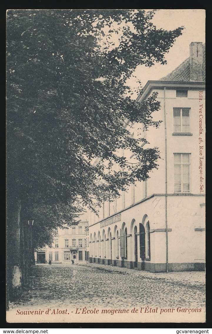 AALST   L'ECOLE MOYENNE DE L'ETAT POUR GARCONS - Aalst