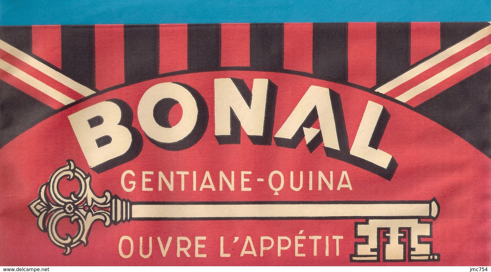 Chapeau Publicitaire En Papier  BONAL  Gentiane-quina. - Casquettes & Bobs