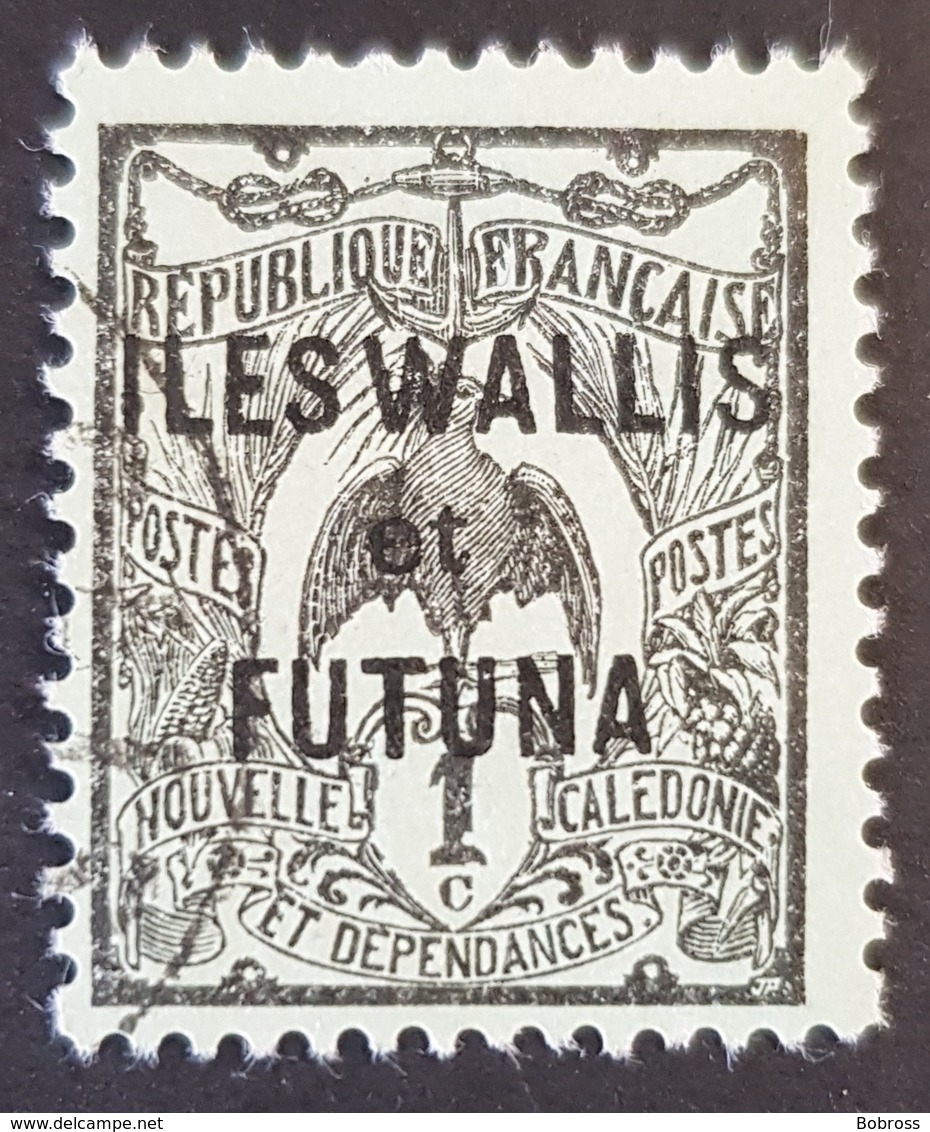 1920 New Caledonia Postage Stamps Overprinted "Iles Wallis Et Fortuna", Republique Française,*,**, Or Used - Usados