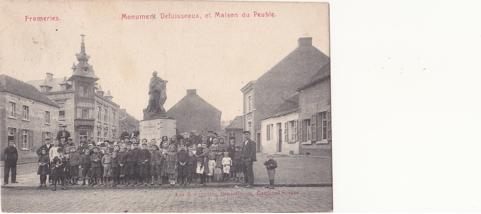 Frameries: Monument Defuisseaux.(1908) - Frameries