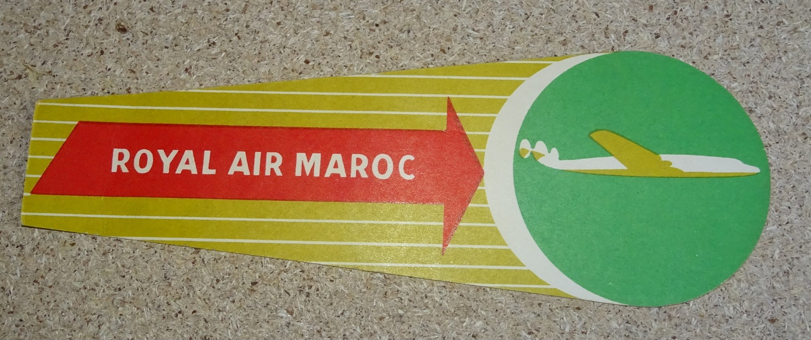 Ancien Marque Page  Aviation - Royal Air Maroc - Marque-Pages