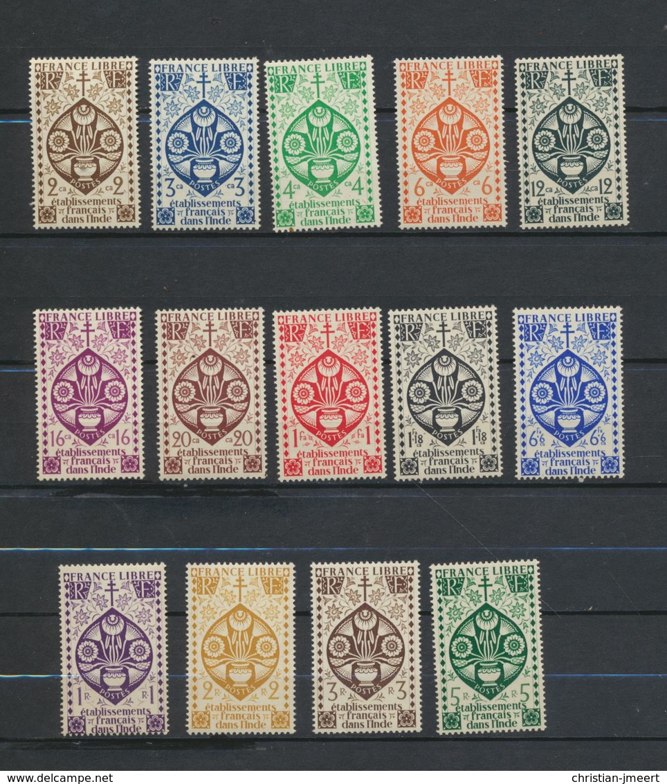 Inde France Libre- Yvert 217/30 MNH XX - Ungebraucht