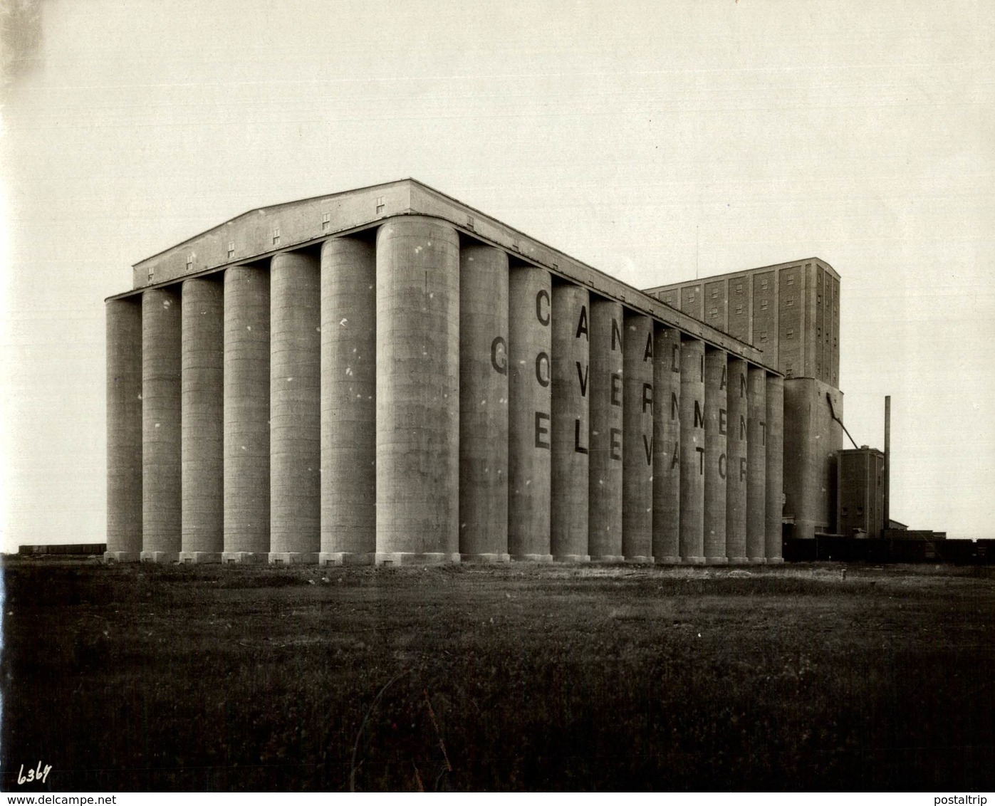 CANADIAN GOVERNMENT ELEVATOR  FAR WEST GRAIN SASKATOON PACIFIC RAILWAY  Canada   Fonds Victor FORBIN (1864-1947) - Profesiones