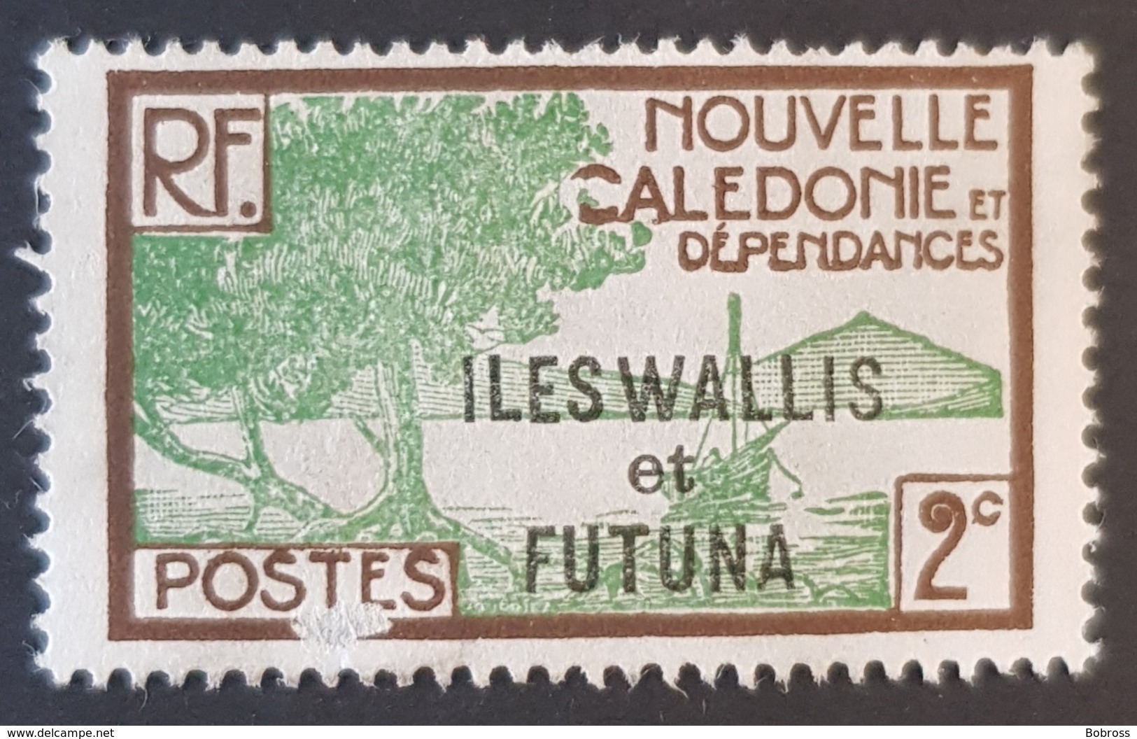 1930-1938 New Caledonia Postage Stamps Overprinted "Iles Wallis Et Fortuna", Republique Française, *,**, Or Used - Gebruikt