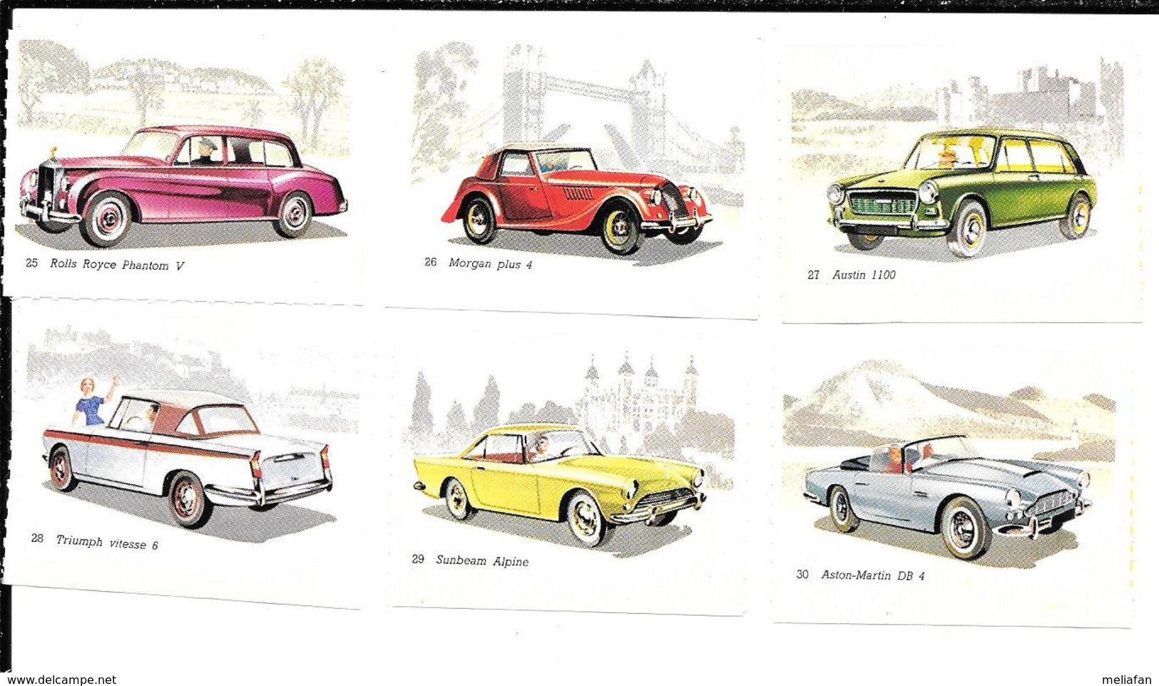 AH48 - SERIE VIGNETTES LACROIX LEBEAU - AUTOMOBILES - Voitures