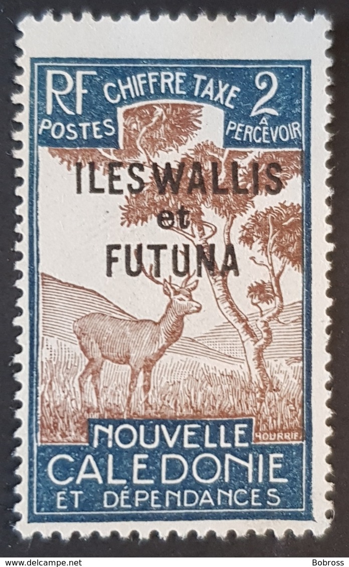 1920-1939?, New Caledonia Postage Stamps Overprinted "Iles Wallis Et Fortuna", Republique Française, *,**, Or Used - Oblitérés