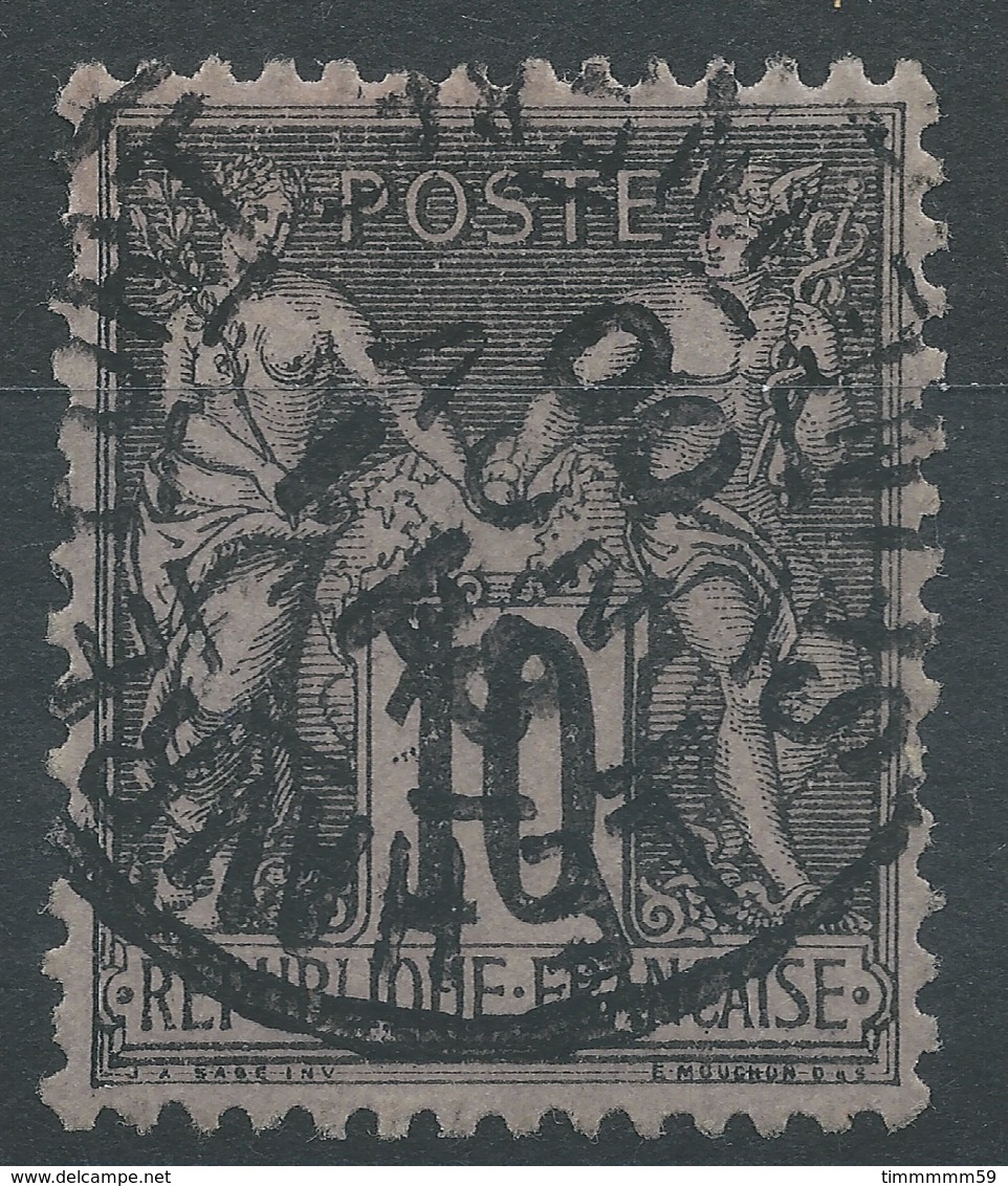 Lot N°48484  N°103, Oblit Cachet à Date De LE HAVRE-PORT, Seine-Inferieure (74) - 1876-1898 Sage (Type II)