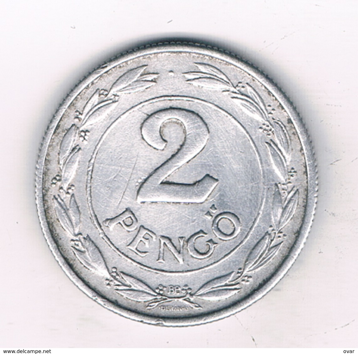 2 PENGO 1941  HONGARIJE /3581/ - Hongrie