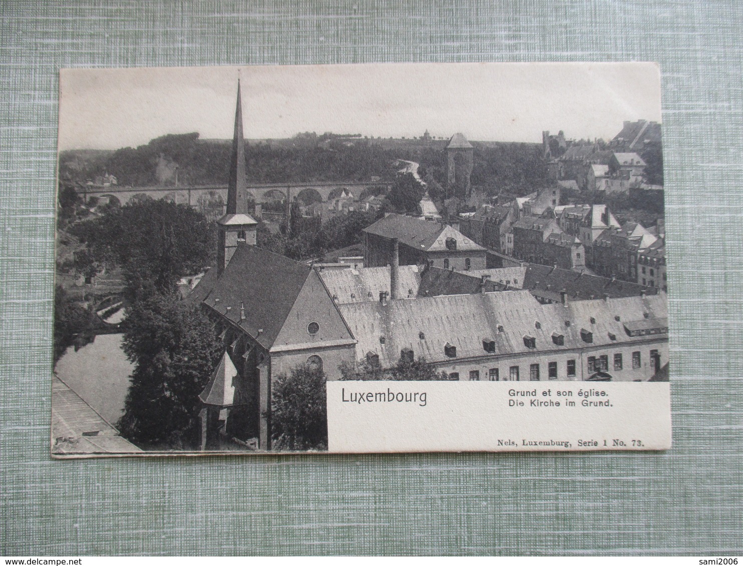 CPA LUXEMBOURG GRUND  ET SON EGLISE - Luxemburg - Town