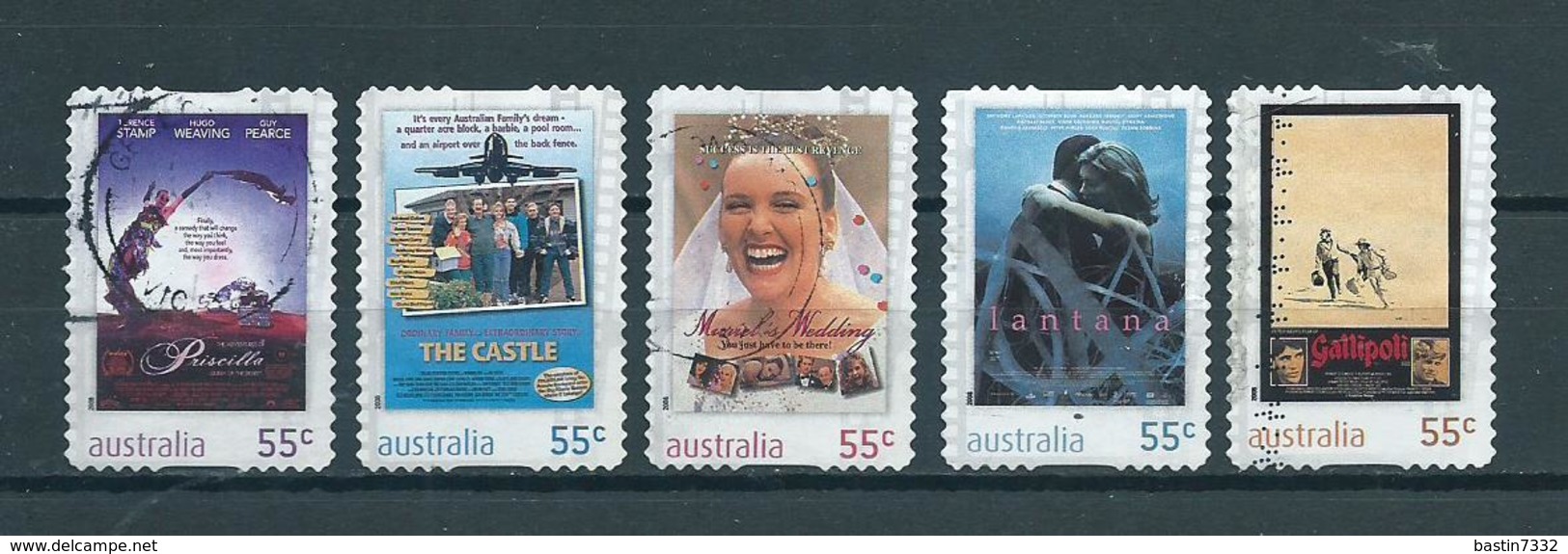 2008 Australia Complete Set Film,self-adhesive Used/gebruikt/oblitere - Gebruikt