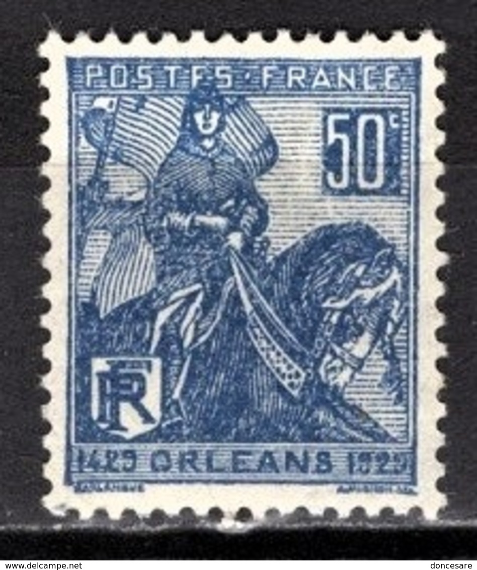 FRANCE 1929 - Y.T. N° 257 - NEUF* - Neufs