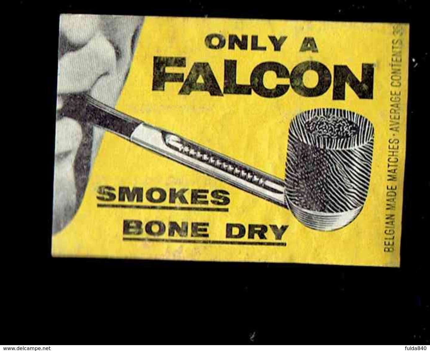 *TABAC - FALCON*  ."Etiquètte Boite D'Allumette / Label Matchboxe" - Boites D'allumettes - Etiquettes