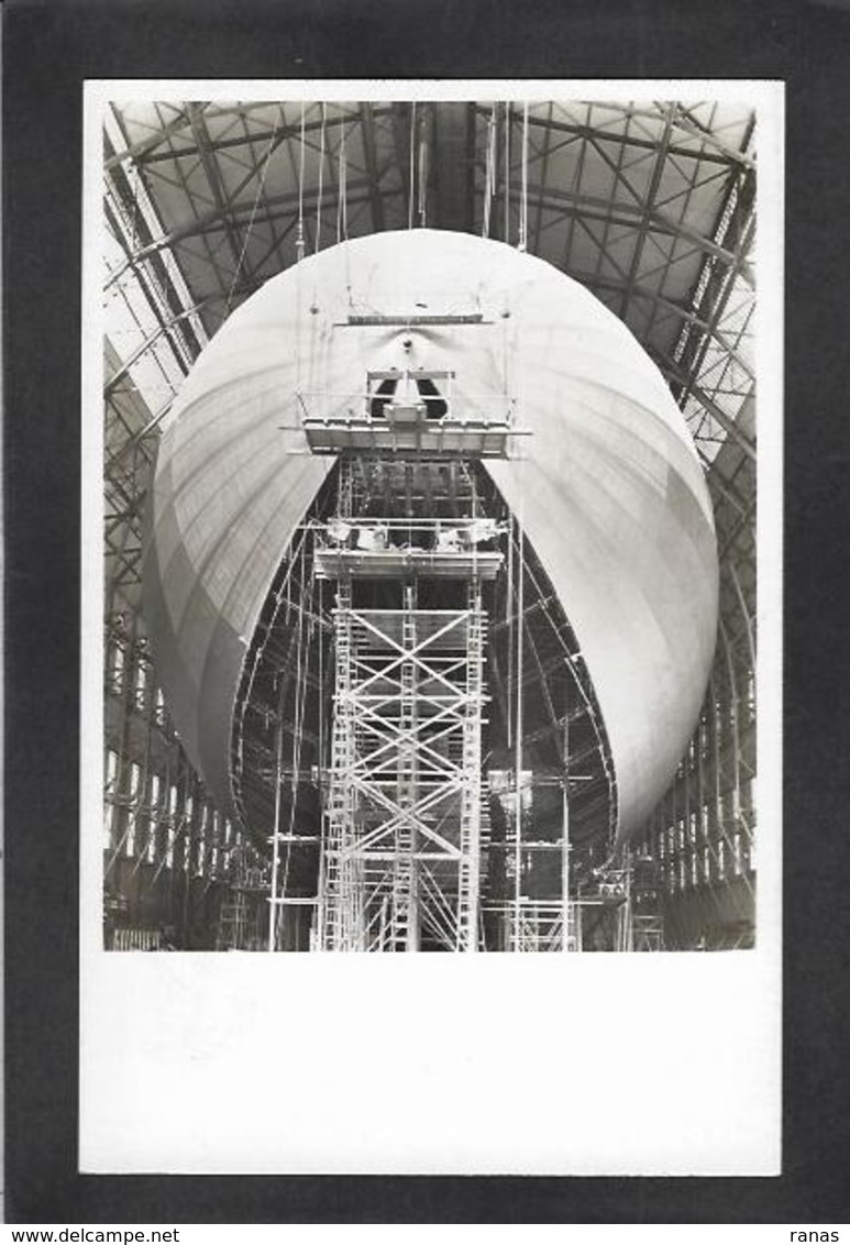 CPA Aviation Zeppelin Construction Du LZ 130 Cachet - Dirigibili
