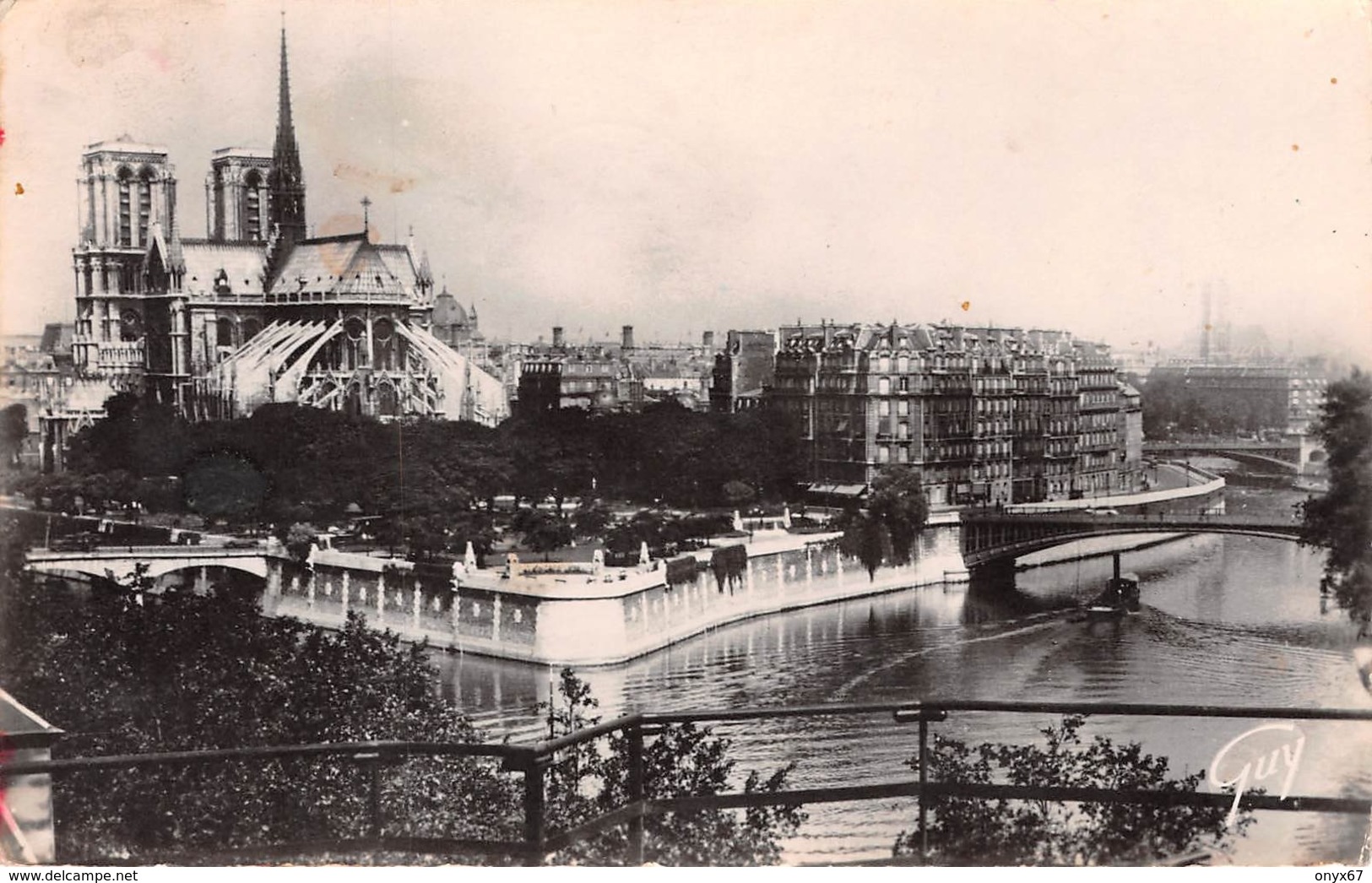 Carte Postale PARIS (75) Cathédrale Notre-Dame 1163-1260 Flèche Tombée Le 15-04-2019 -Eglise-Religion - Kerken