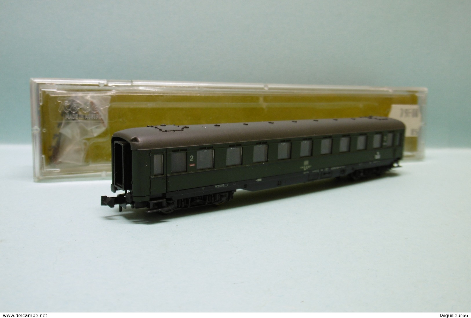 Roco - VOITURE VOYAGEURS 2ème Classe DB Réf. 2264 A BO N 1/160 - Wagons Voor Passagiers