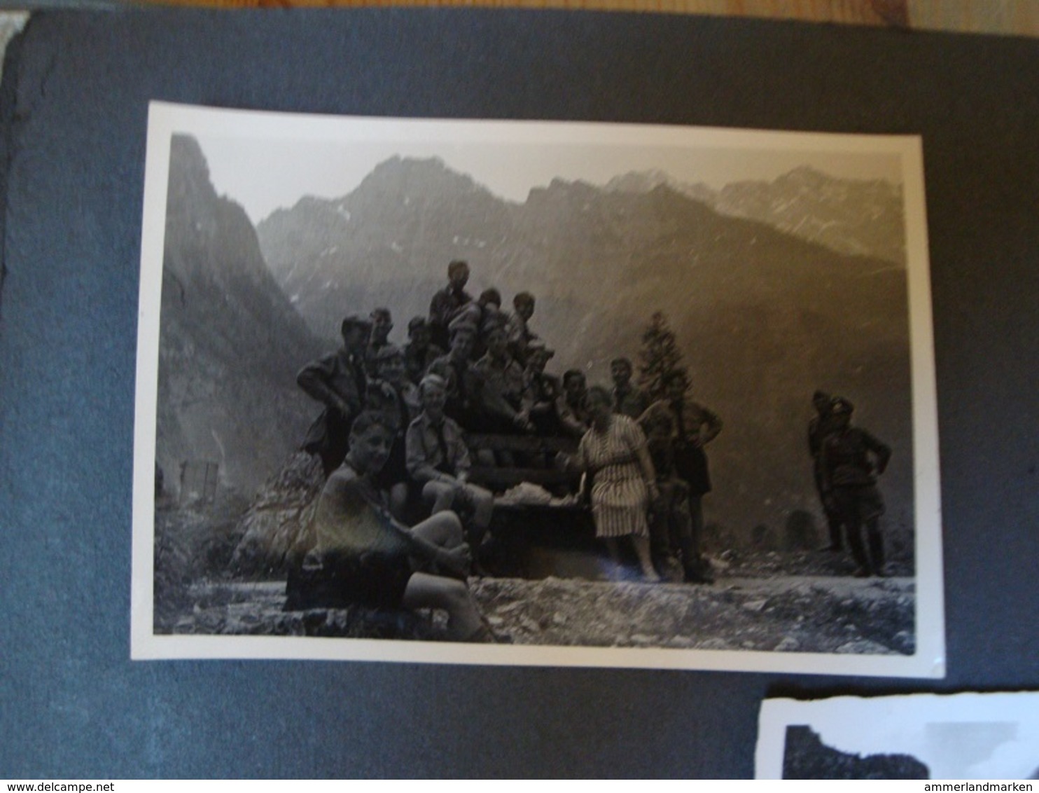 Fotoalbum 2. WK., Hitler Jugend, HJ, mit 116 Fotos und Karten, Berchtesgaden, Salzburg, Zell am See !!