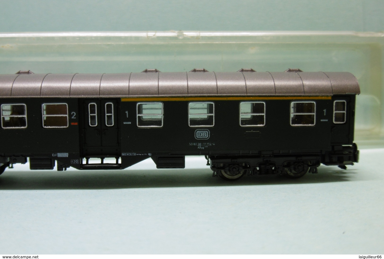 Roco - VOITURE VOYAGEURS Mixte 1ère/2ème Classe DB Manque Mains Montoires Réf. 2254 BO N 1/160 (1) - Voitures Voyageurs