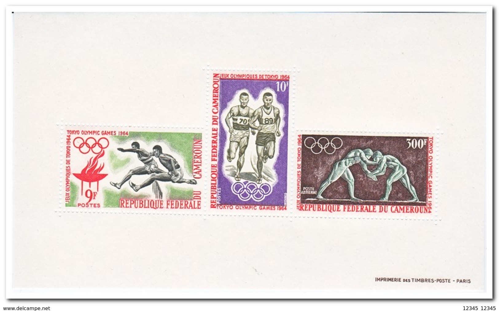 Kameroen 1964, Postfris MNH, Olympic Summer Games - Kameroen (1960-...)