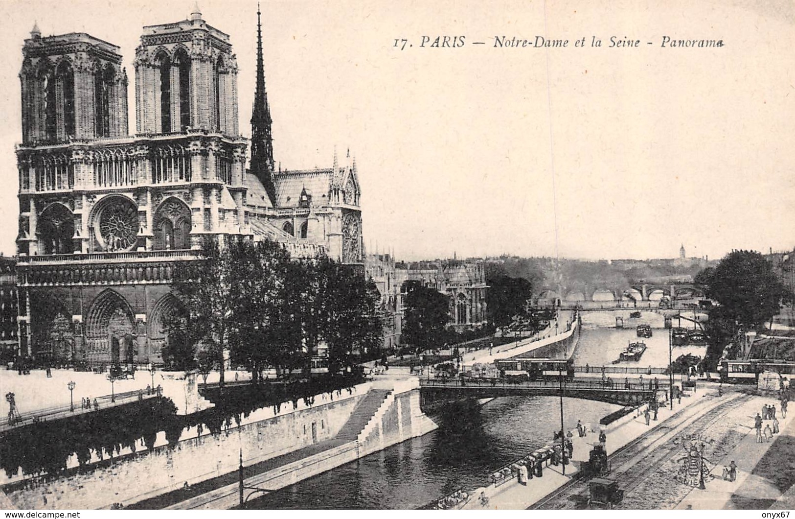 Carte Postale PARIS (75) Cathédrale Notre-Dame 1163-1260 Flèche Tombée 15-04-2019-Religion-Eglise - Kerken