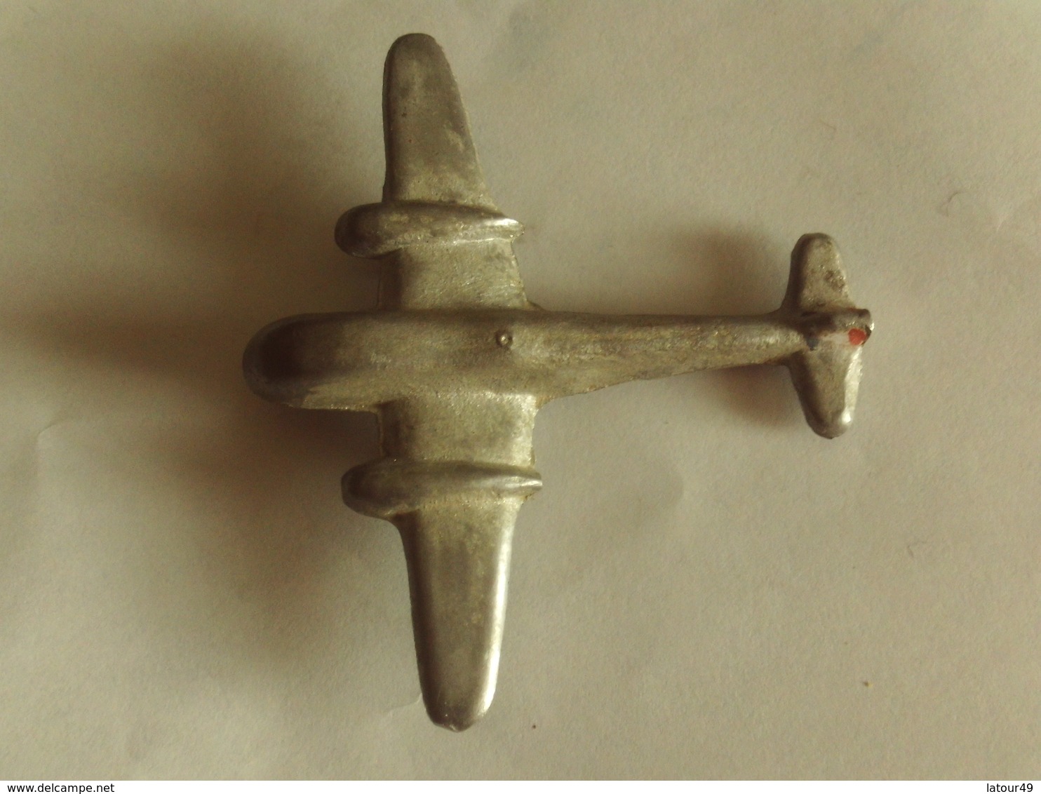 Jouet Ancien Avion  7.5 X Ailes 8 Cm En Metal - Toy Memorabilia