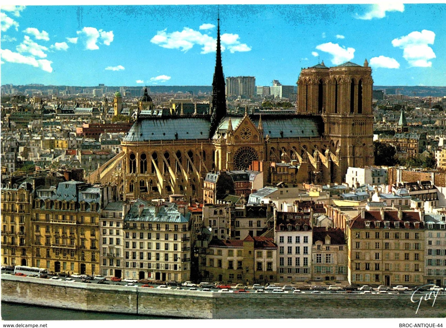 LOT N°157 - LOT DE 500 CARTES DE NOTRE DAME DE PARIS