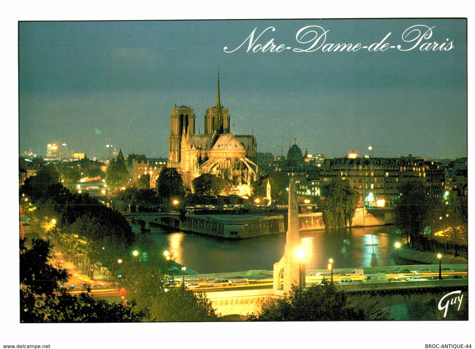 LOT N°157 - LOT DE 500 CARTES DE NOTRE DAME DE PARIS