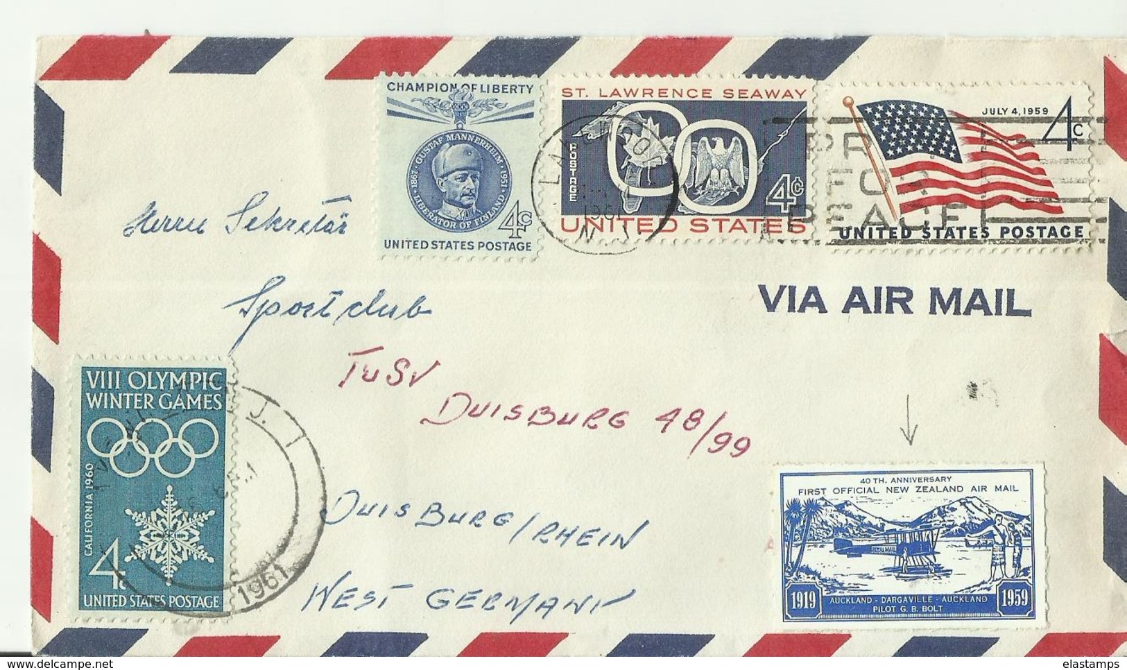 USA CV 1961 - Andere & Zonder Classificatie