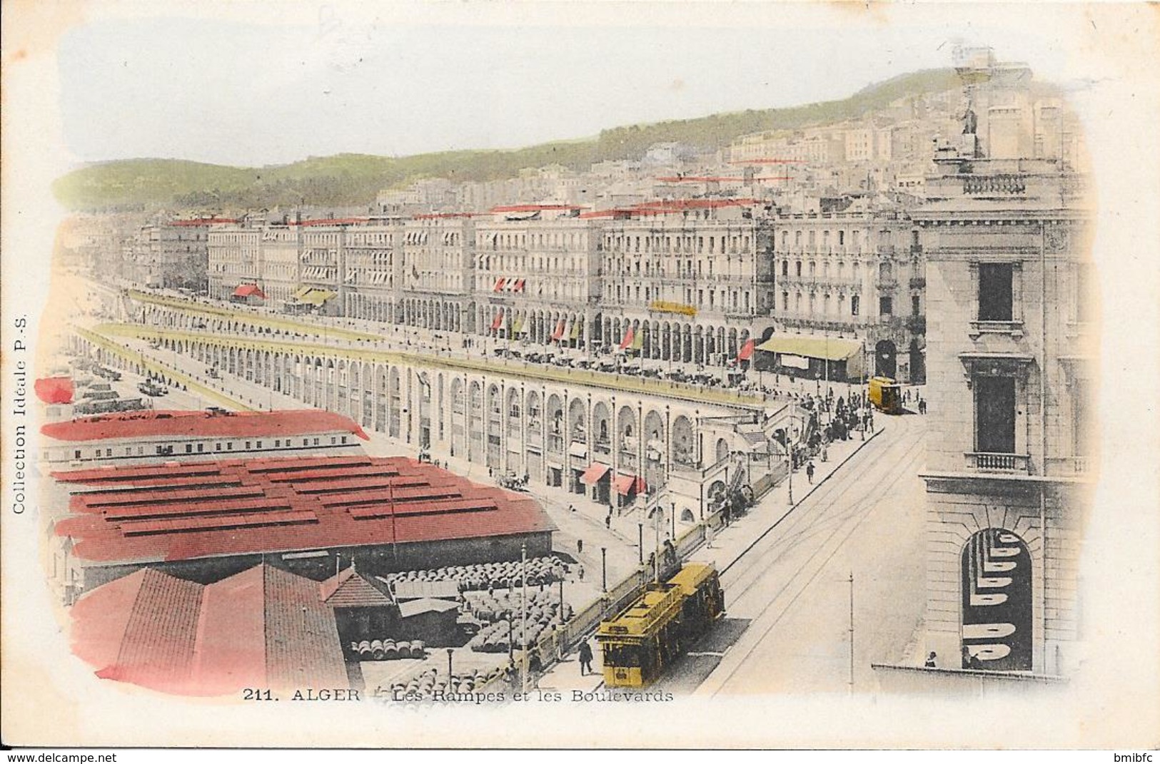 ALGER - Les Rampes Et Les Boulevards (carte Précurseur) - Algiers