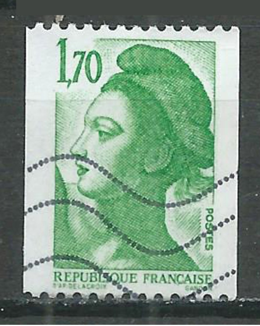 France YT N°2321 Liberté (Roulette) Oblitéré ° - 1982-1990 Liberté (Gandon)