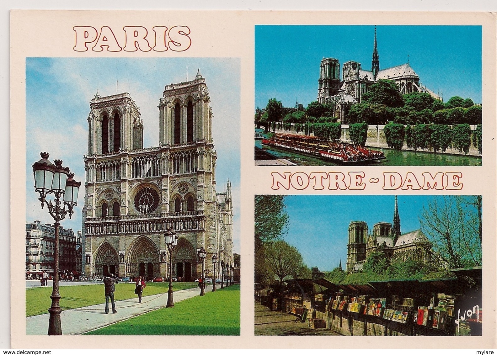 Cpm 75 Paris 1 Cathédrale Notre Dame - Notre Dame De Paris