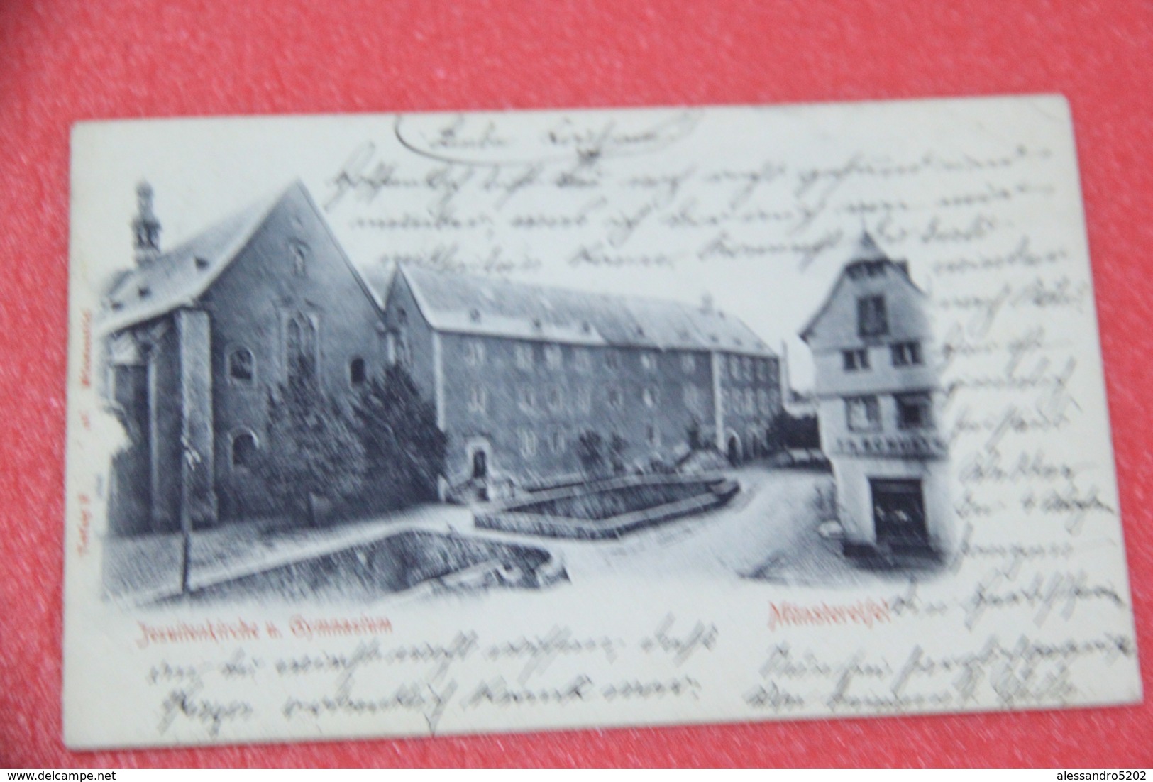 Nordrhein Westfalen Munstereifel Jesuitenkirche U. Gymnasium 1903 - Autres & Non Classés