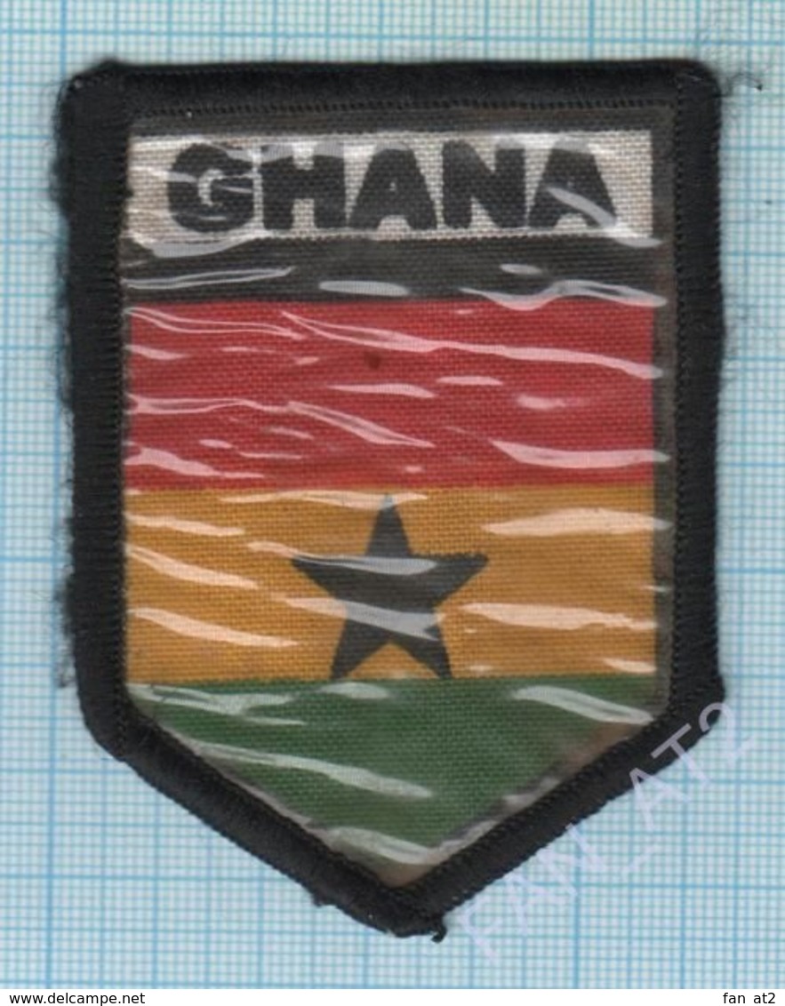 Ghana / Patch Abzeichen Parche Ecusson / Peacekeeping Mission.  Liberia. Africa. - Ecussons Tissu