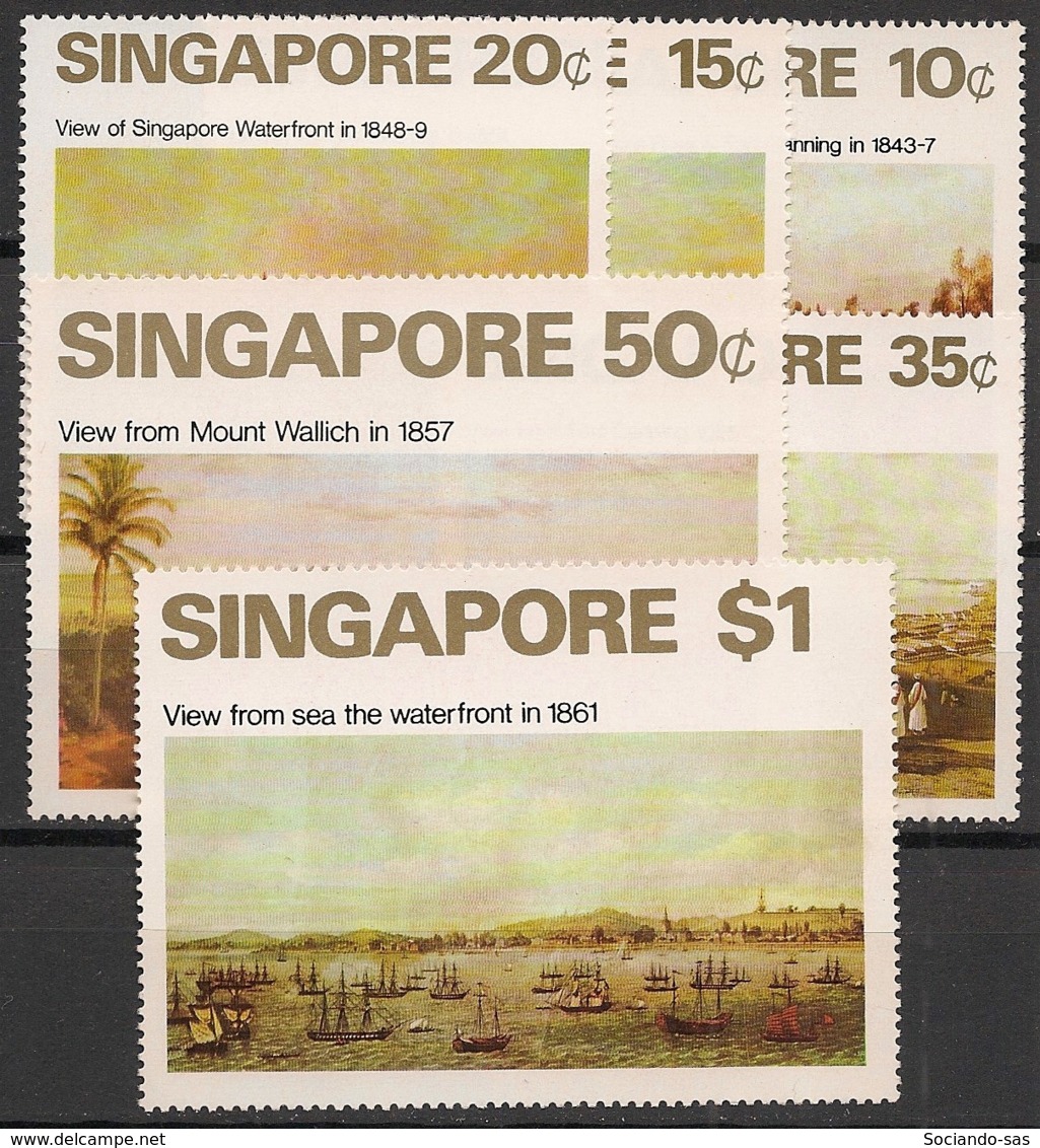 Singapore - 1971 - N°Yv. 143 à 148 - 19th Century - Neuf Luxe ** / MNH / Postfrisch - Singapur (1959-...)