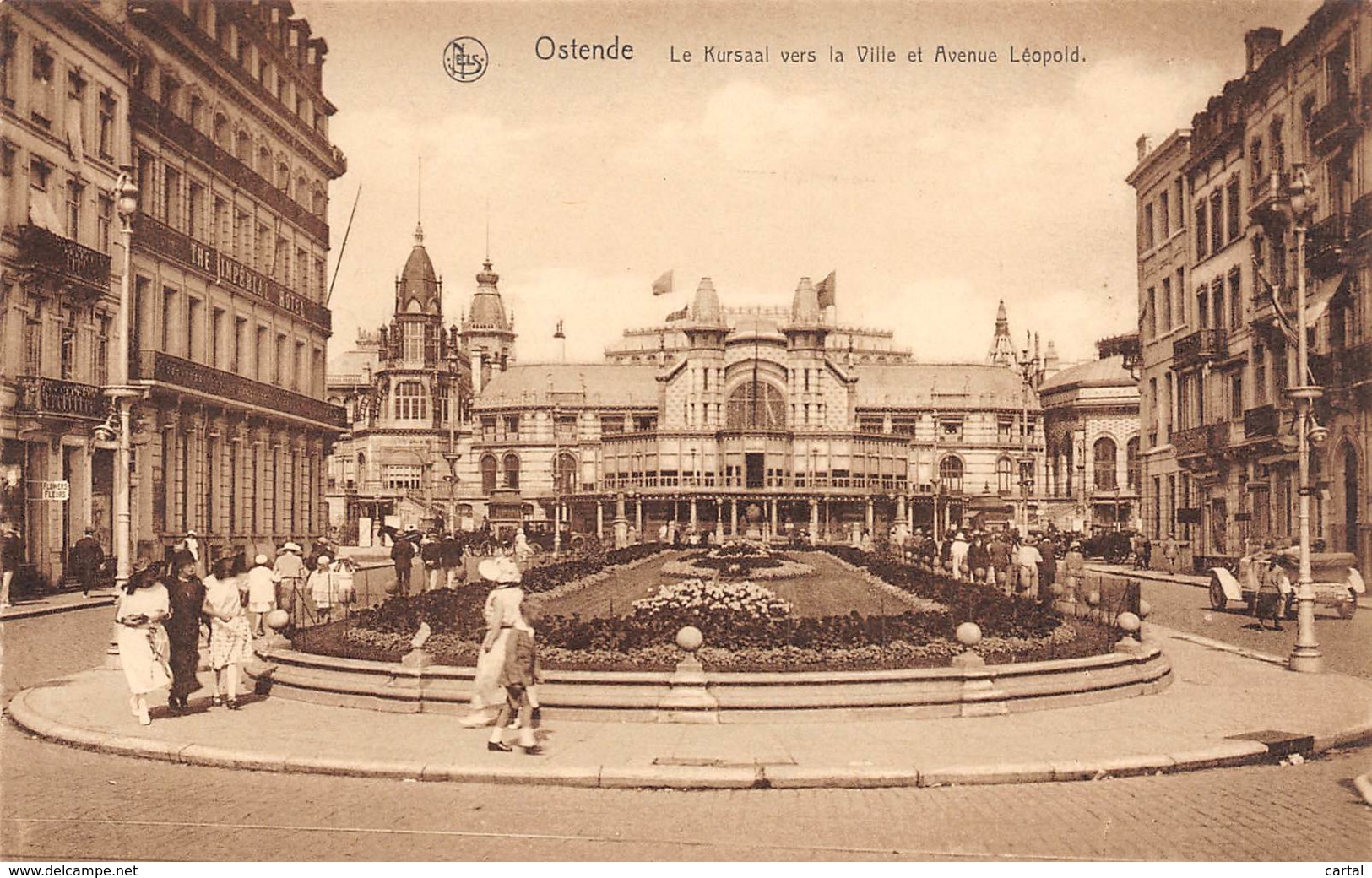 OSTENDE - Le Kursaal Vers La Ville Et Avenue Léopold - Oostende