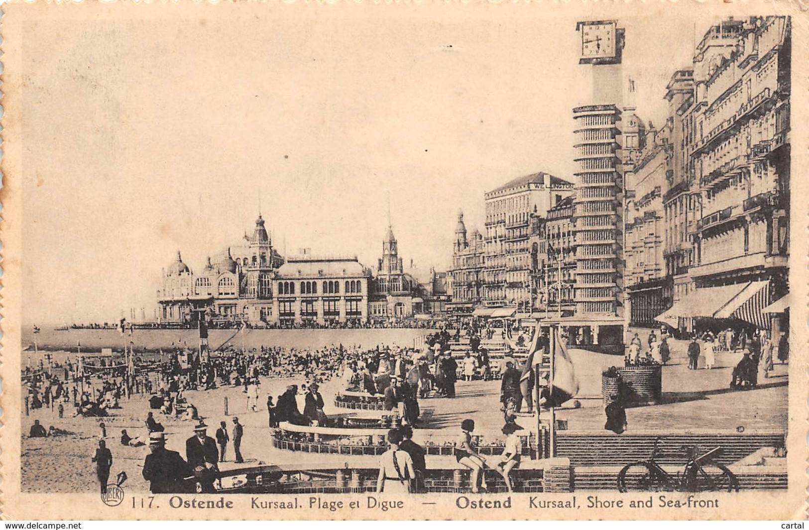 OSTENDE - Kursaal.  Plage Et Digue - Oostende